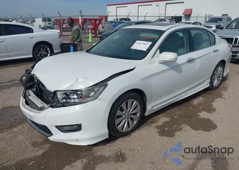 2014 Honda Accord Ex-L V-6 из США, поврежденный, VIN 1HGCR3F88EA017794